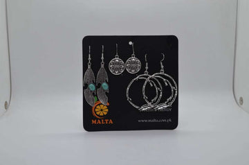 Set of three earings(01-02-11-04)